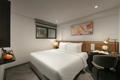 Habitación Doble Superior con ventana interior — Sora Hotel Hanoi